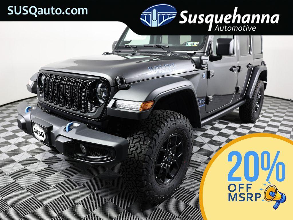 new 2024 Jeep Wrangler 4xe car, priced at $50,248