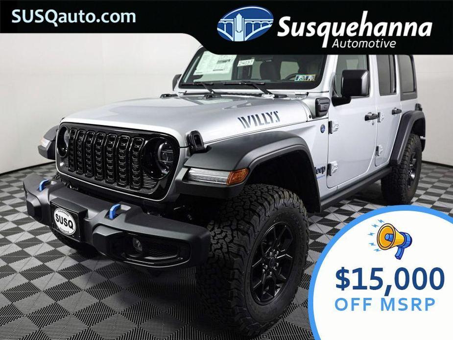 new 2024 Jeep Wrangler 4xe car, priced at $48,110