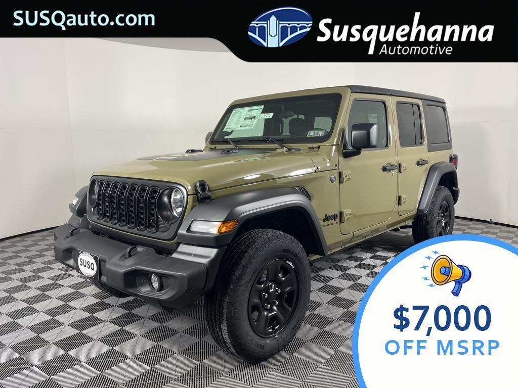 new 2025 Jeep Wrangler car, priced at $38,560