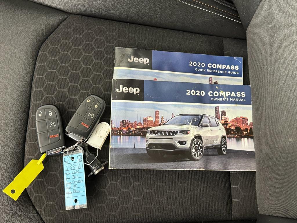 used 2020 Jeep Compass car, priced at $19,121