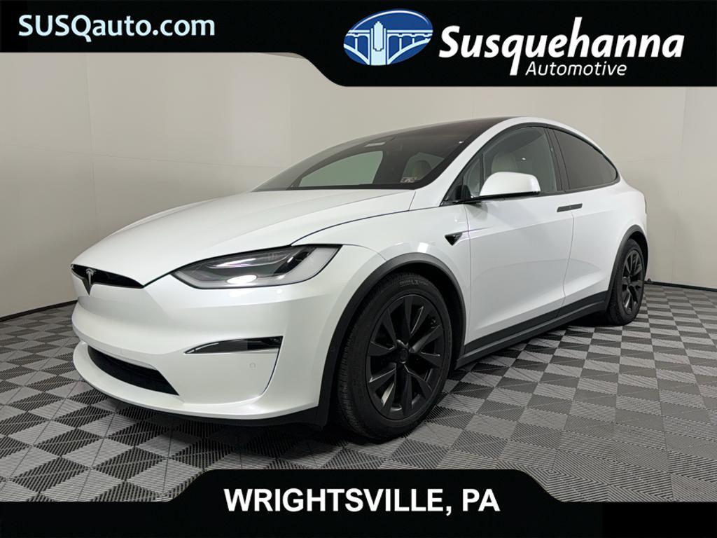 used 2022 Tesla Model X car, priced at $59,239