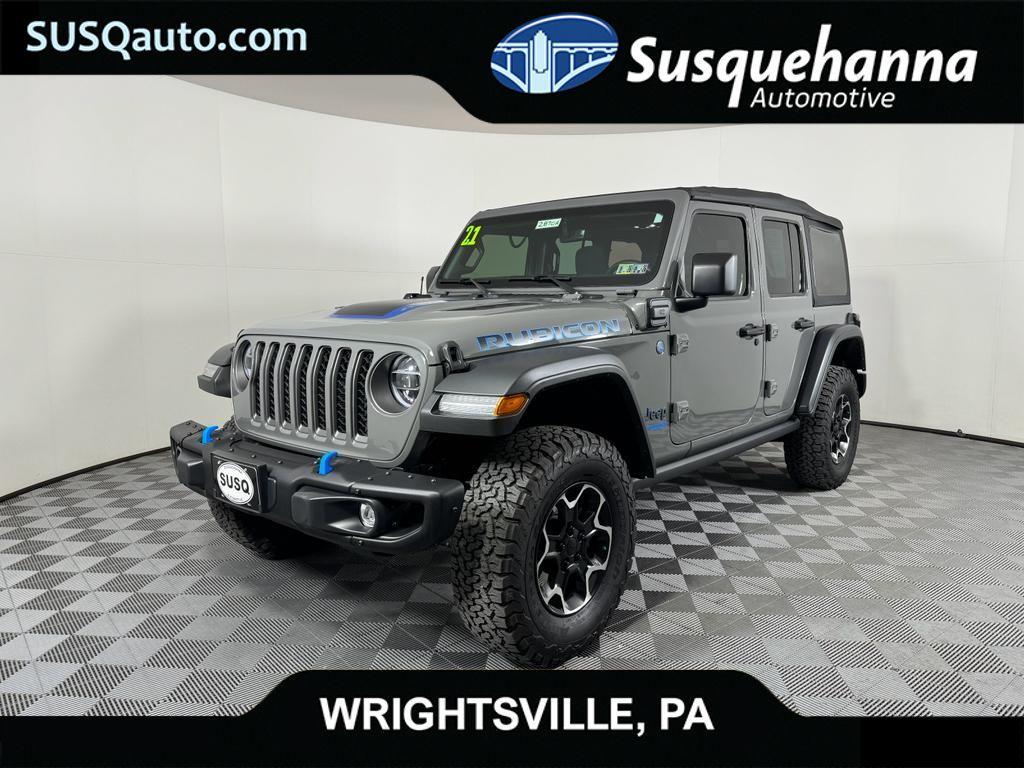 used 2021 Jeep Wrangler Unlimited 4xe car, priced at $31,676