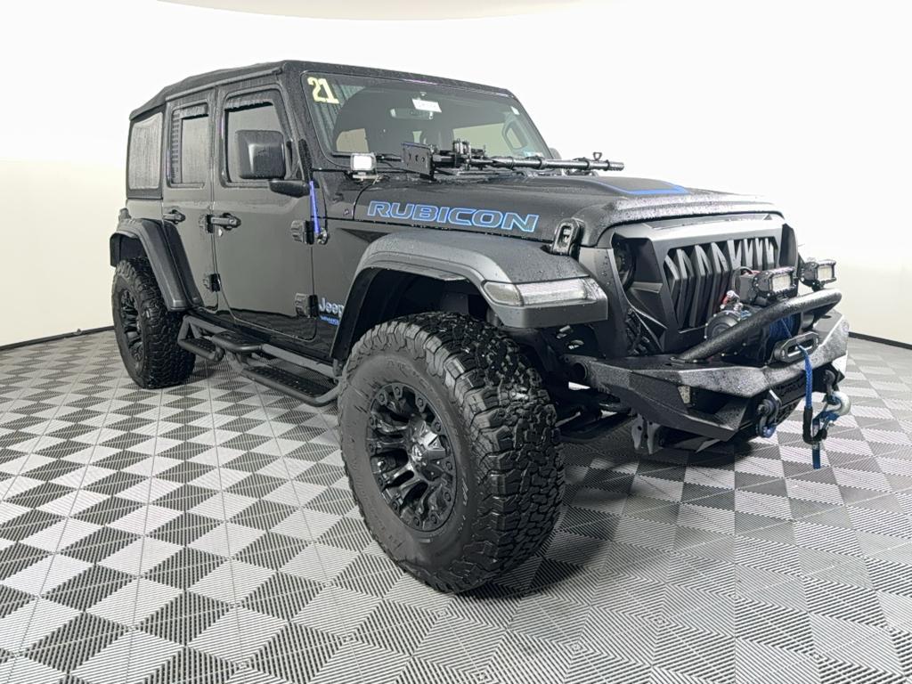 used 2021 Jeep Wrangler Unlimited 4xe car, priced at $34,002