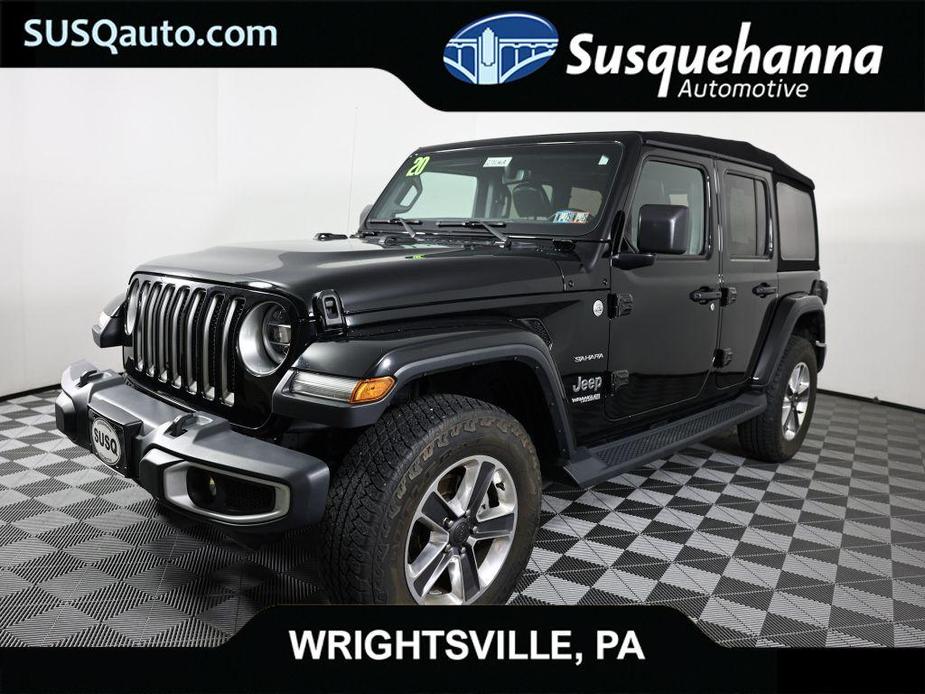 used 2020 Jeep Wrangler Unlimited car, priced at $37,490