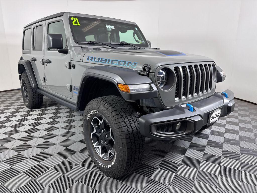 used 2021 Jeep Wrangler Unlimited 4xe car, priced at $29,490