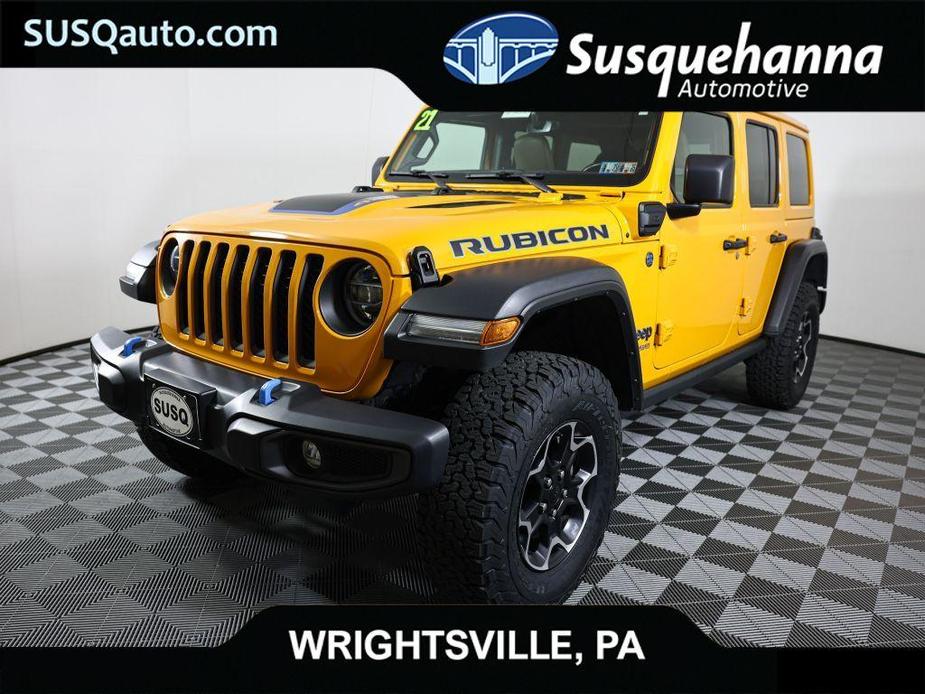 used 2021 Jeep Wrangler Unlimited 4xe car, priced at $37,990