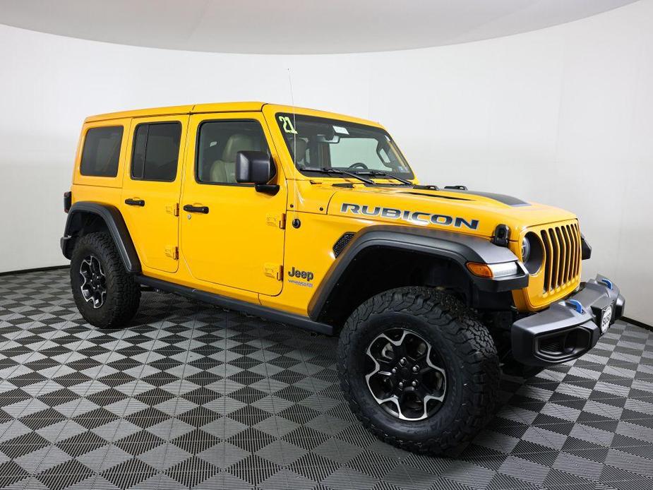 used 2021 Jeep Wrangler Unlimited 4xe car, priced at $37,990