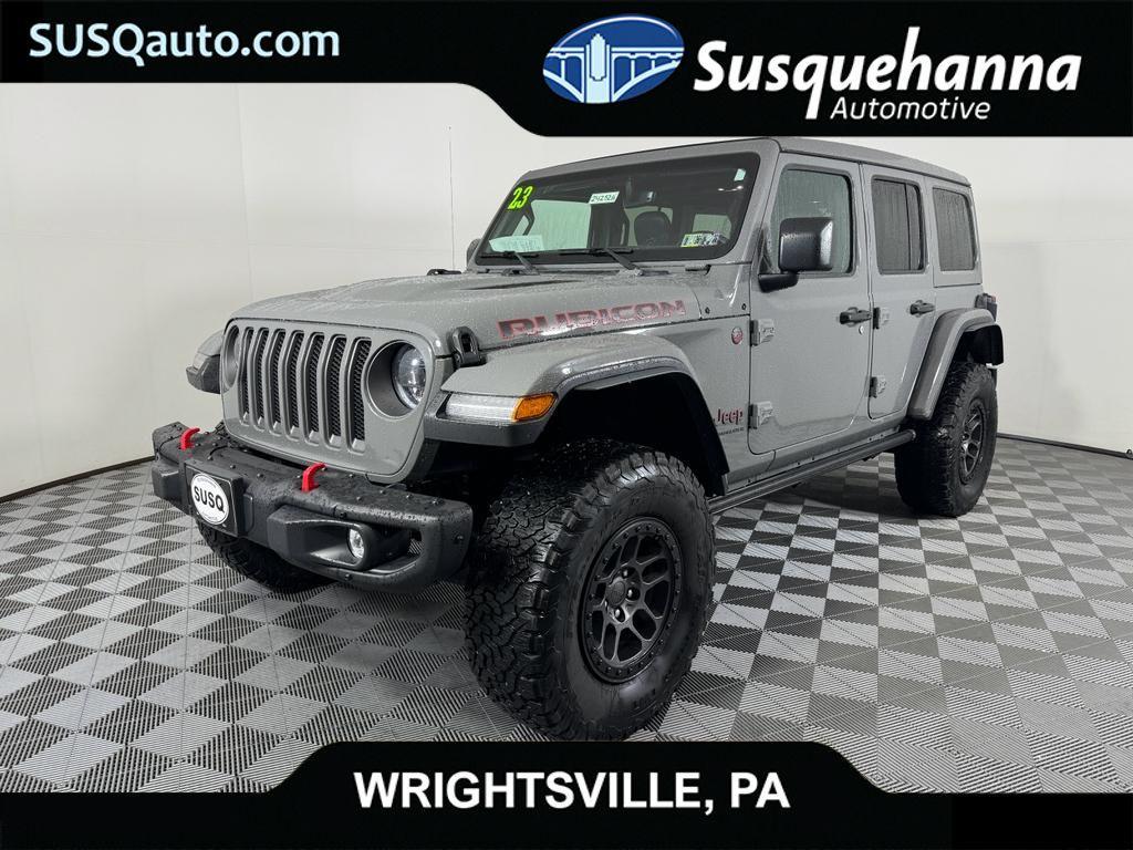 used 2023 Jeep Wrangler car, priced at $38,887