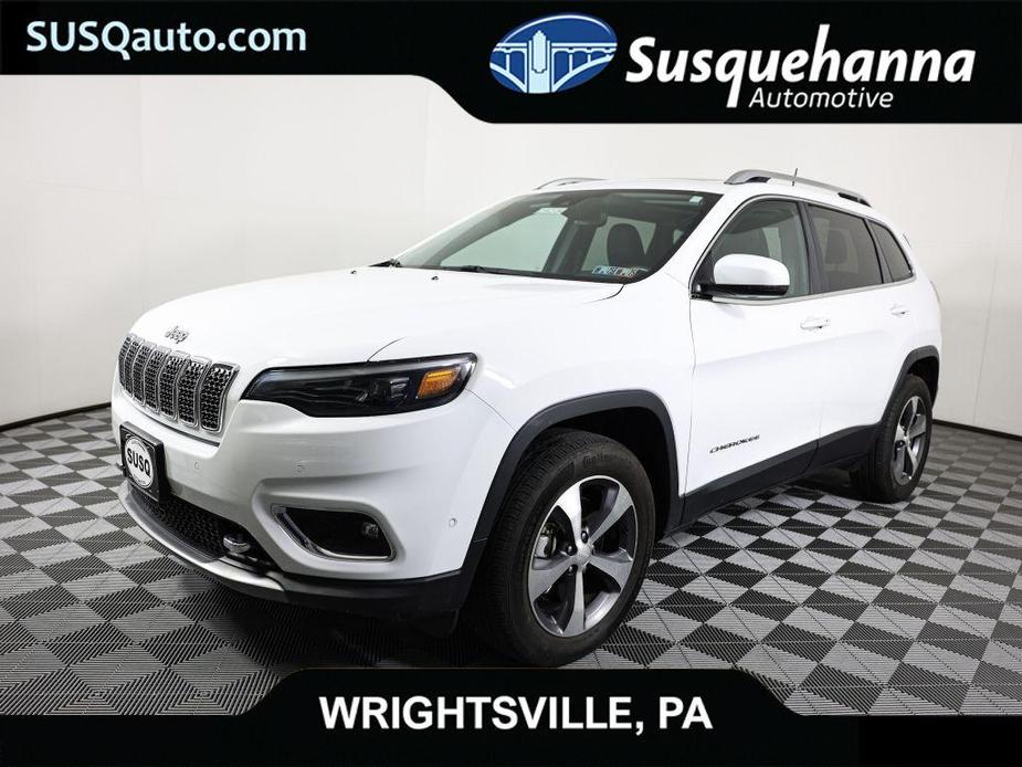 used 2021 Jeep Cherokee car, priced at $24,990