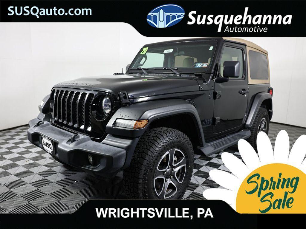 used 2020 Jeep Wrangler car, priced at $24,990