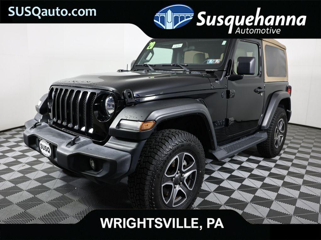 used 2020 Jeep Wrangler car, priced at $29,929