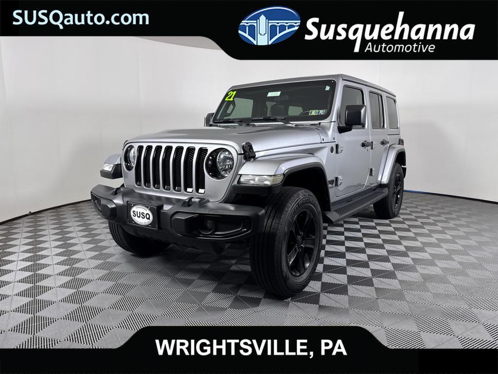 used 2021 Jeep Wrangler Unlimited car, priced at $32,990