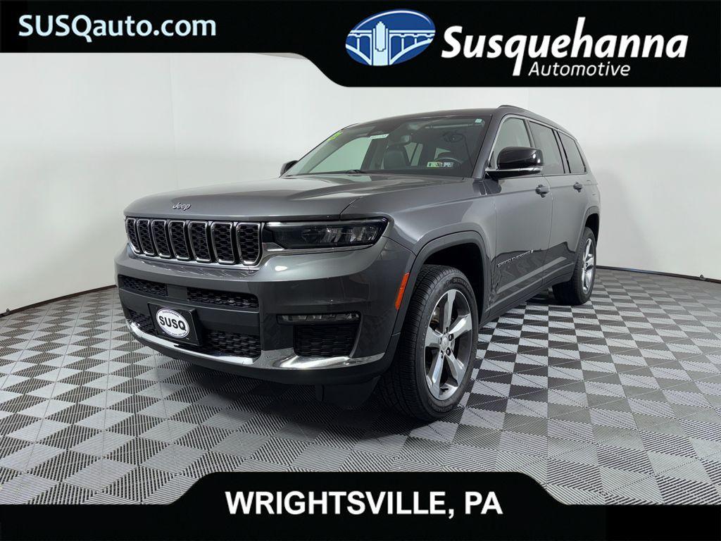 used 2021 Jeep Grand Cherokee L car, priced at $23,875