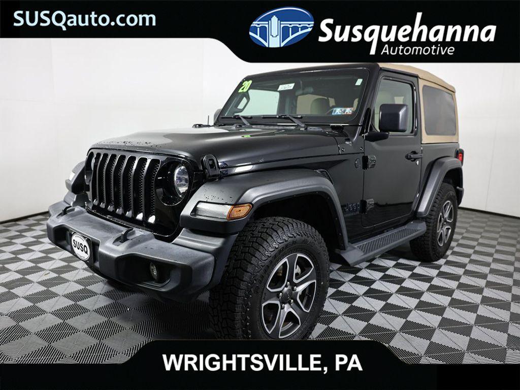used 2020 Jeep Wrangler car, priced at $29,357