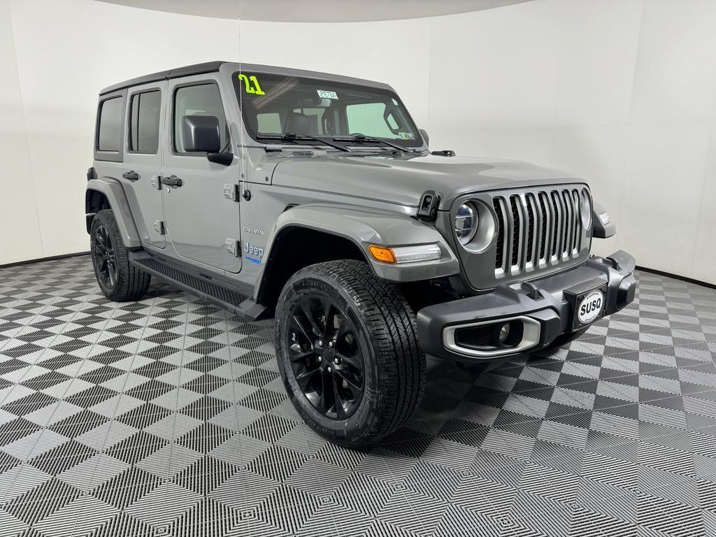 used 2021 Jeep Wrangler Unlimited 4xe car, priced at $32,839