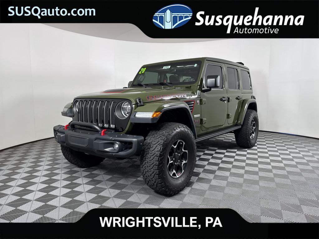 used 2020 Jeep Wrangler Unlimited car, priced at $34,990