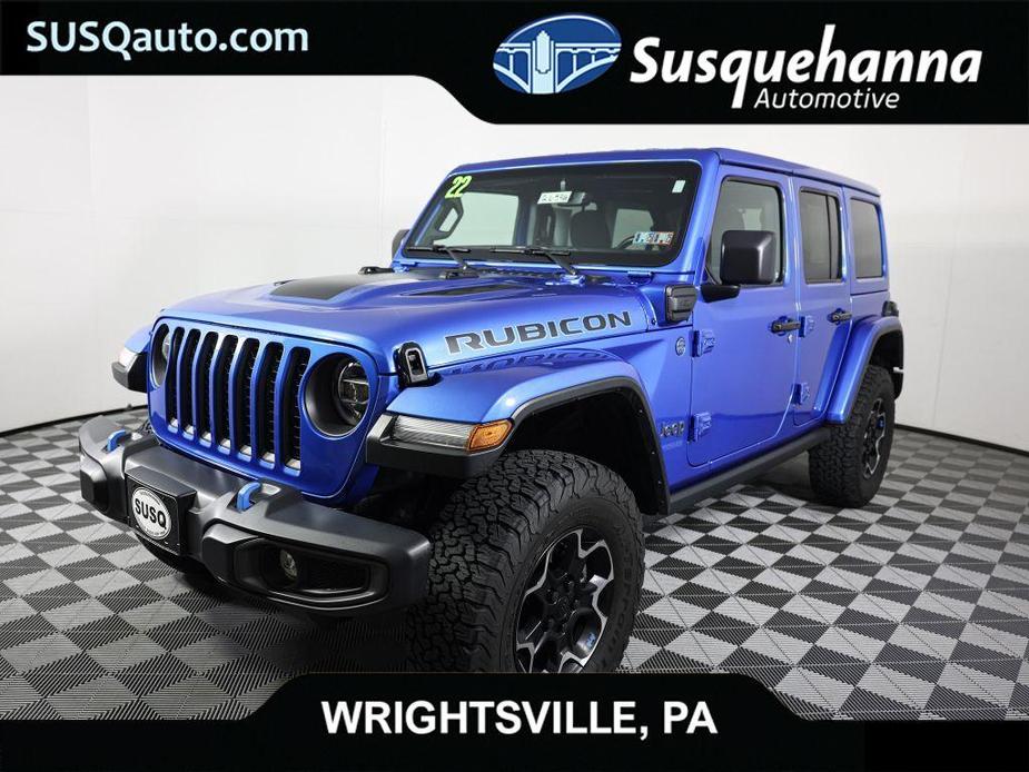 used 2022 Jeep Wrangler Unlimited 4xe car, priced at $42,990