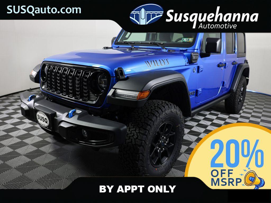 new 2024 Jeep Wrangler 4xe car, priced at $50,248