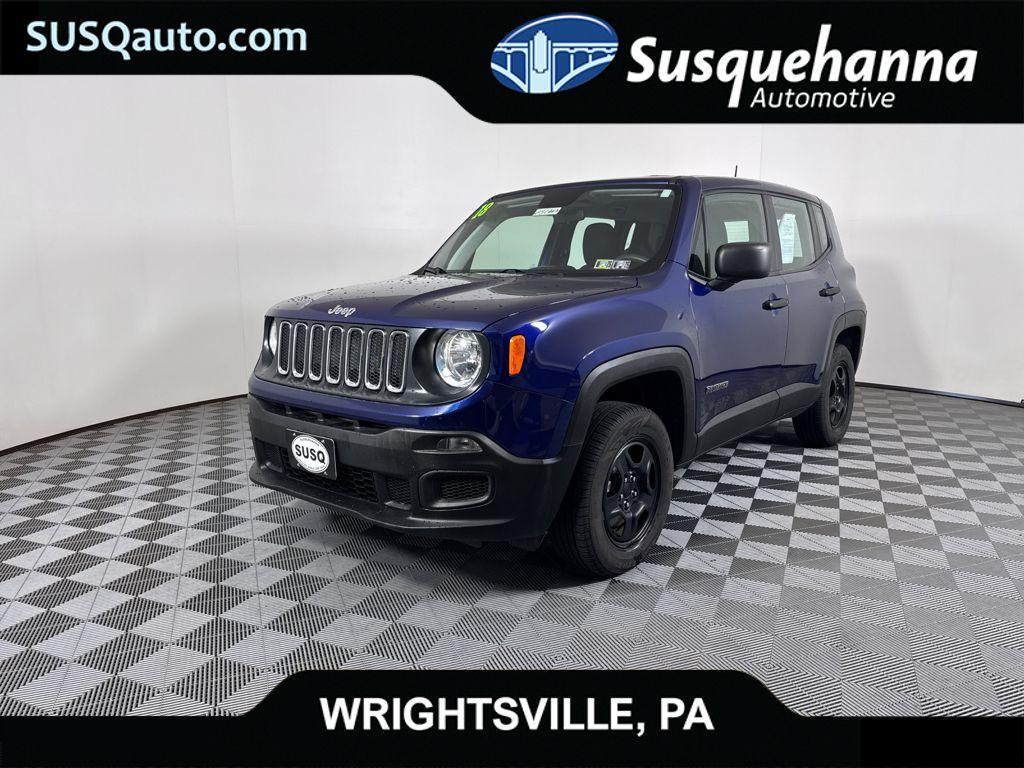 used 2018 Jeep Renegade car, priced at $13,686