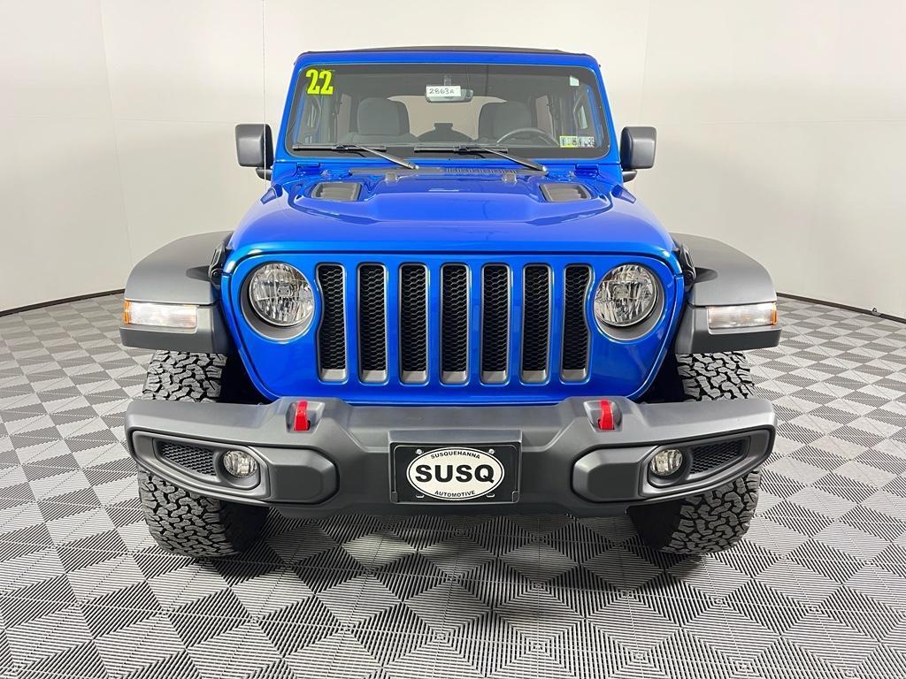 used 2022 Jeep Wrangler Unlimited car, priced at $38,582