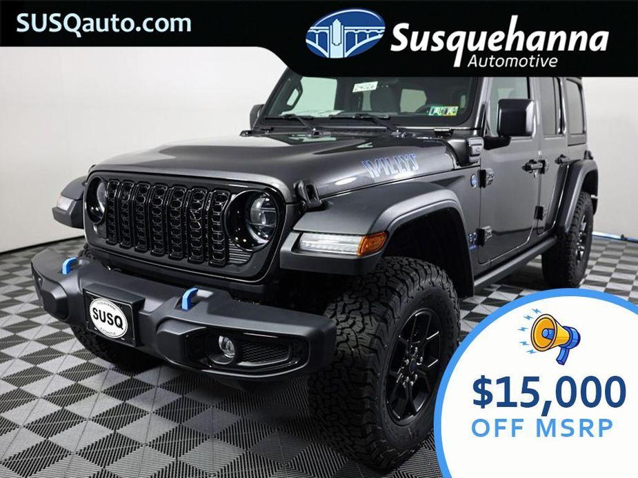 new 2024 Jeep Wrangler 4xe car, priced at $47,810