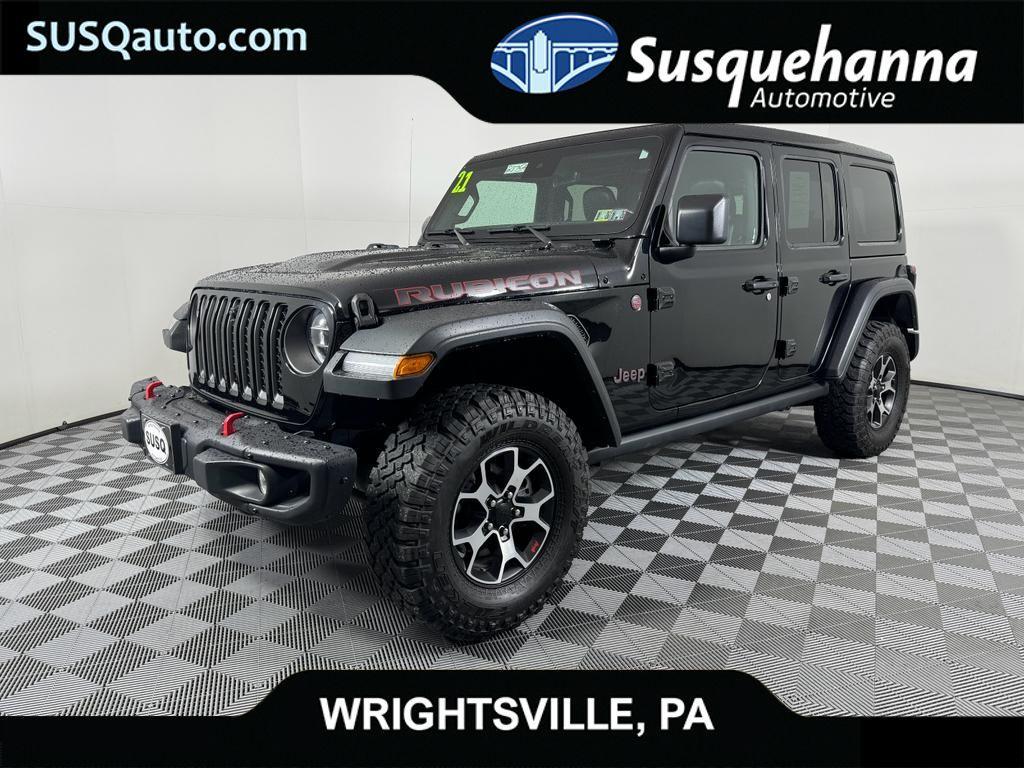 used 2021 Jeep Wrangler Unlimited car, priced at $39,353