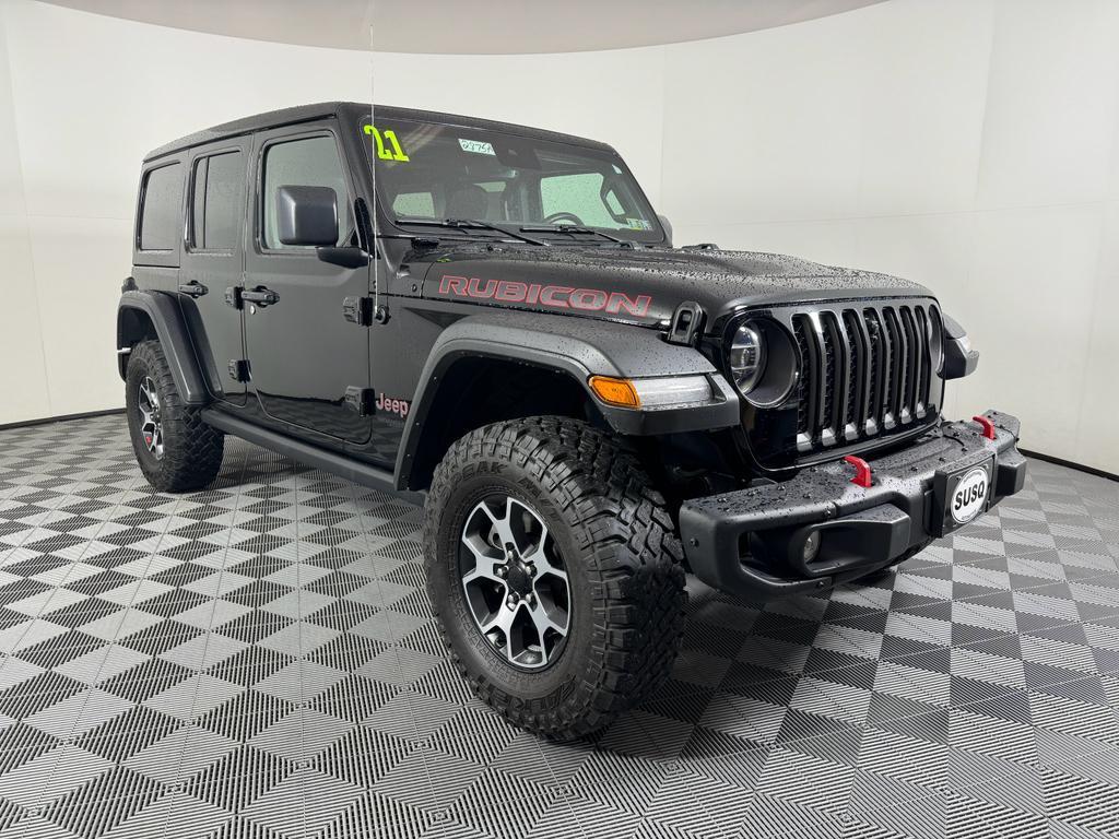 used 2021 Jeep Wrangler Unlimited car, priced at $39,353