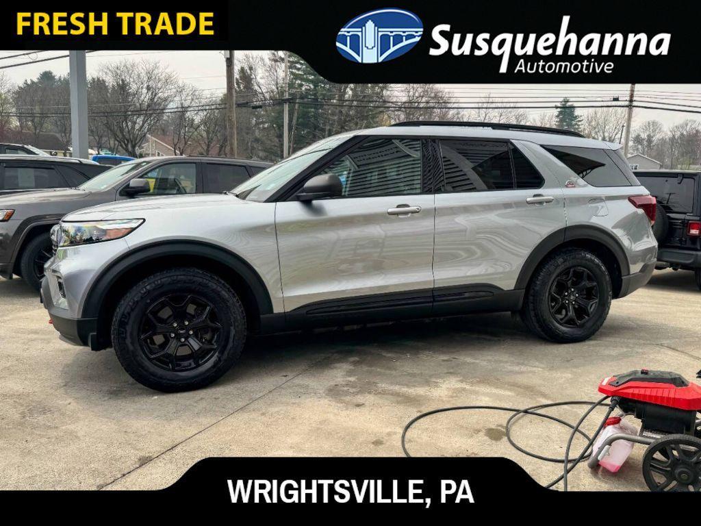 used 2022 Ford Explorer car, priced at $36,582