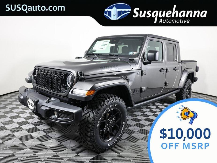 new 2024 Jeep Gladiator car, priced at $47,620