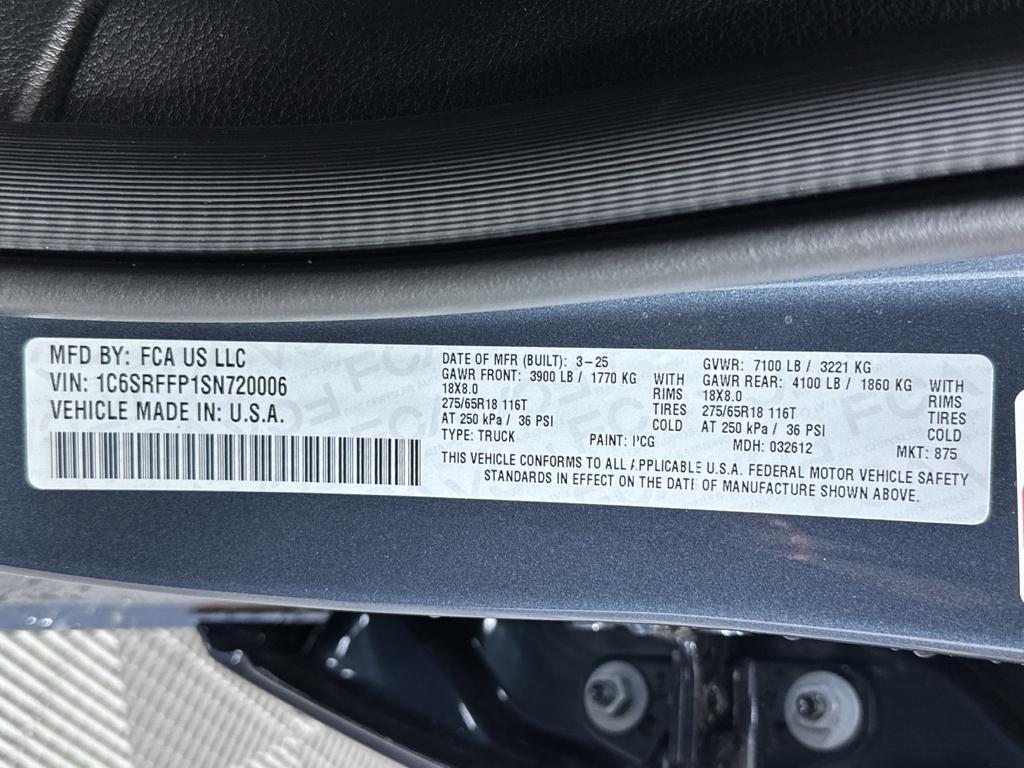 new 2025 Ram 1500 car, priced at $48,391