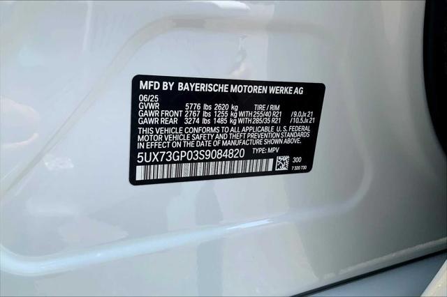 new 2025 BMW X3 car, priced at $75,310
