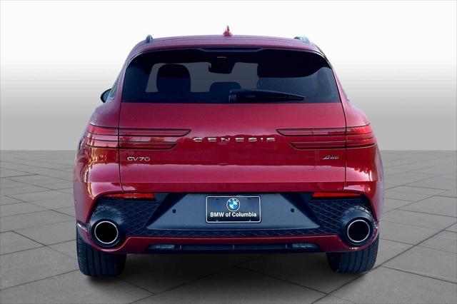 used 2023 Genesis GV70 car, priced at $38,998