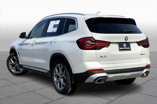 used 2023 BMW X3 car, priced at $36,698