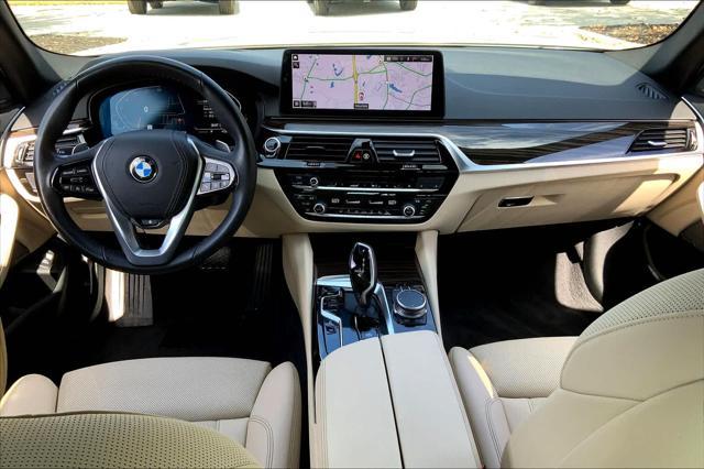 used 2021 BMW 530 car, priced at $35,498