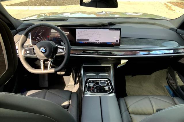 new 2025 BMW 740 car, priced at $102,215