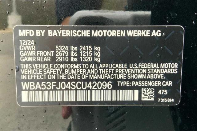used 2025 BMW 530 car, priced at $65,777