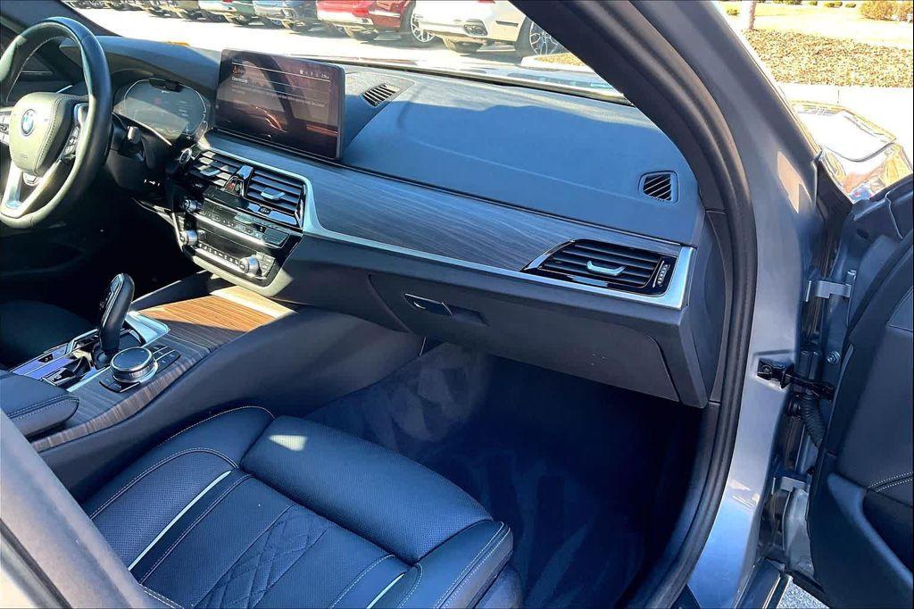 used 2023 BMW 530e car, priced at $32,998