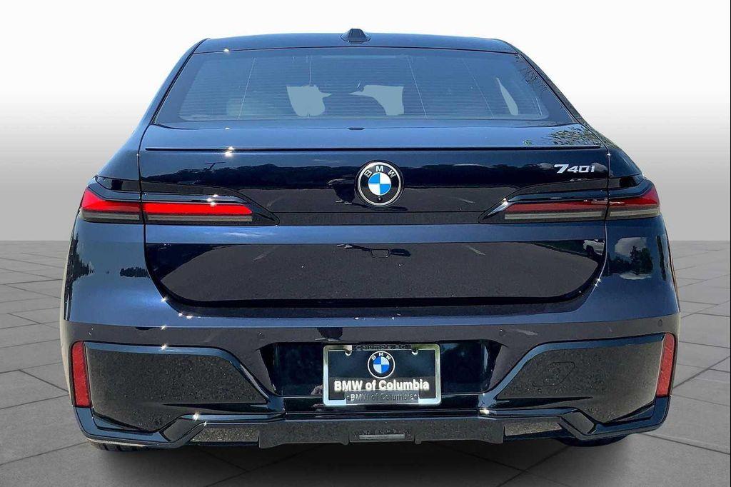 new 2025 BMW 740 car, priced at $113,030