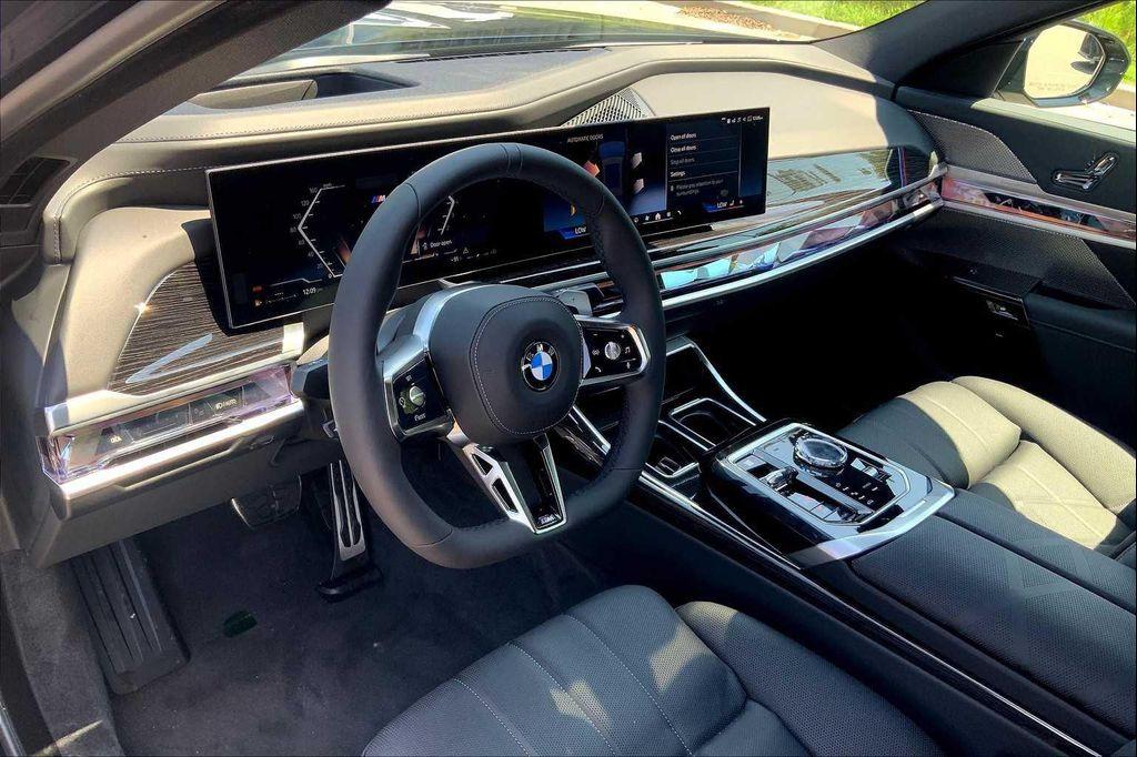 new 2025 BMW 740 car, priced at $113,030