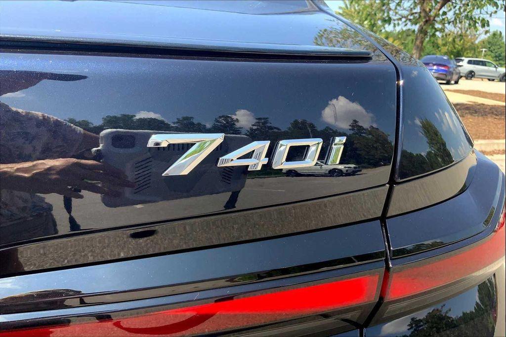 new 2025 BMW 740 car, priced at $113,030