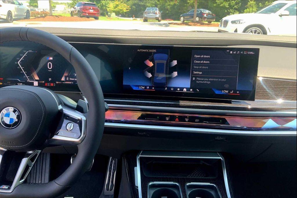 new 2025 BMW 740 car, priced at $113,030