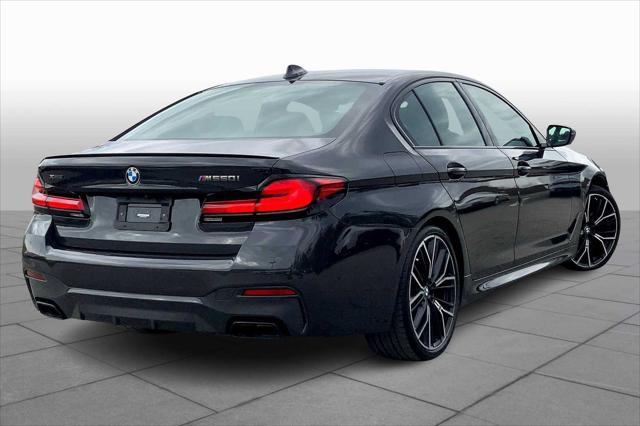 used 2022 BMW M550 car, priced at $57,998