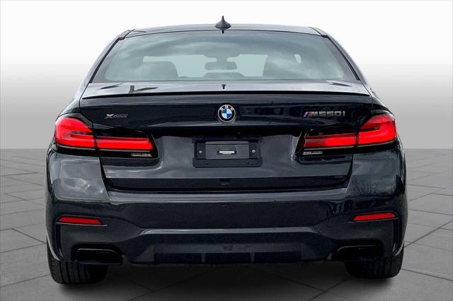 used 2022 BMW M550 car, priced at $57,998