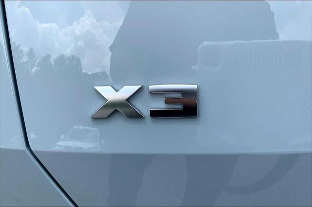 new 2025 BMW X3 car, priced at $76,310