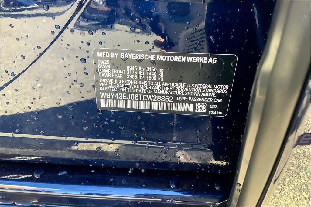 new 2026 BMW i7 car, priced at $129,065