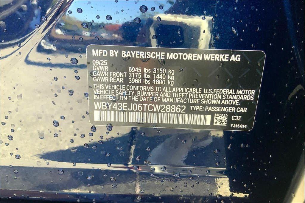 new 2026 BMW i7 car, priced at $129,065