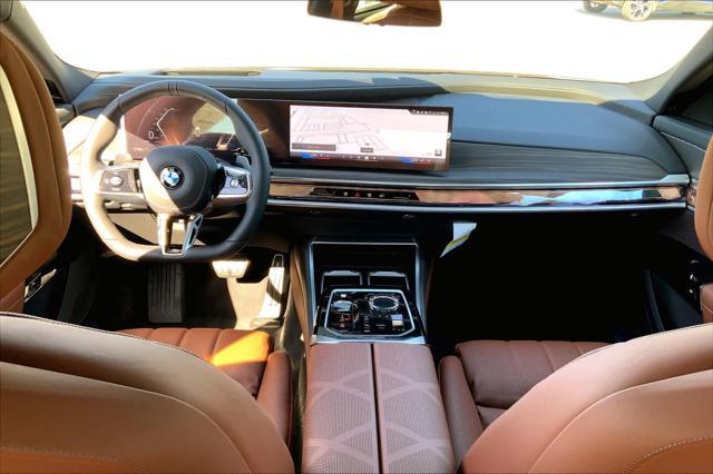 new 2025 BMW 740 car, priced at $103,565