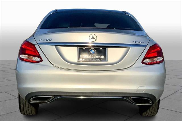 used 2016 Mercedes-Benz C-Class car, priced at $10,998