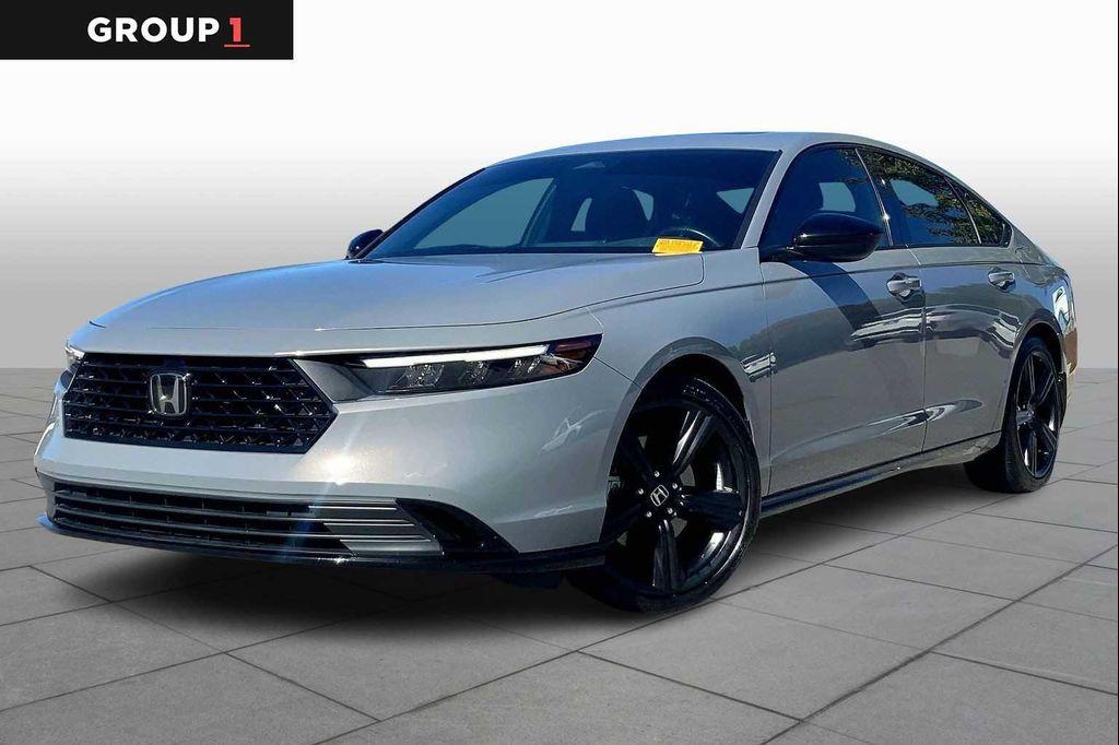 used 2024 Honda Accord Hybrid car, priced at $29,498