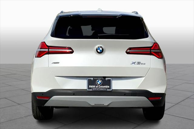 new 2025 BMW X3 car, priced at $53,435